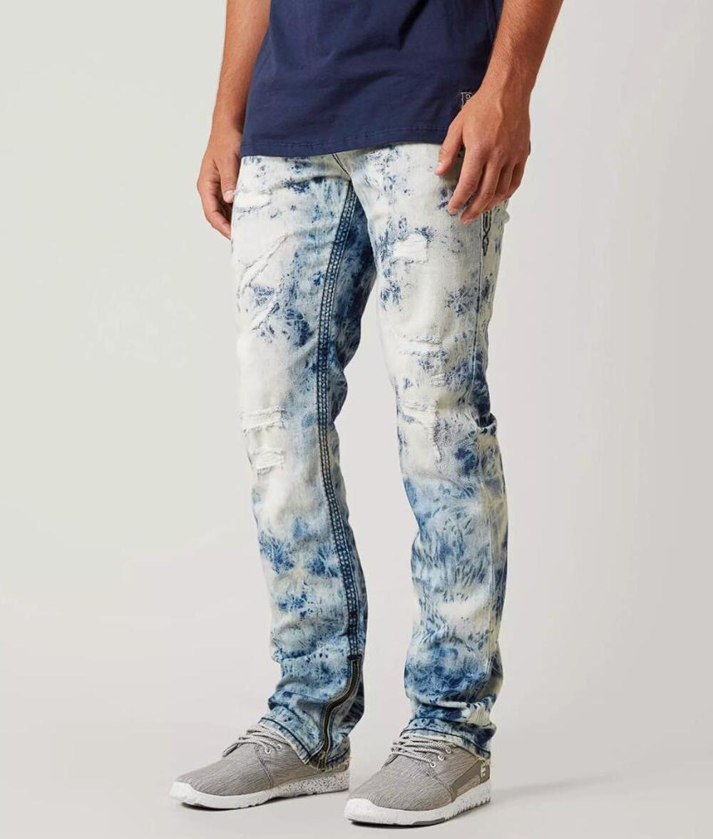 ROCK REVIVAL Men's Reynaldo Slim Straight Stretch Jean Size 32